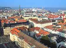 Aerial view of Aarhus
