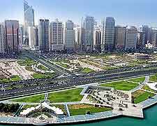 Aerial city view