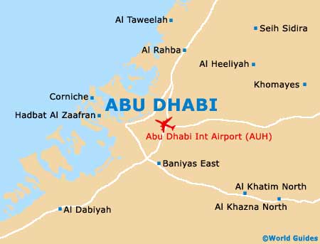 Small Abu Dhabi Map