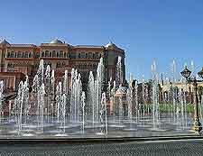 Picture of plaza fountains