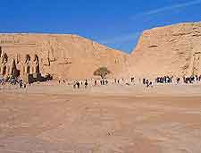 Photograph showing both temples, side by side