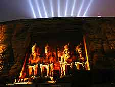 Photo of the popular evening Light and Sound Show