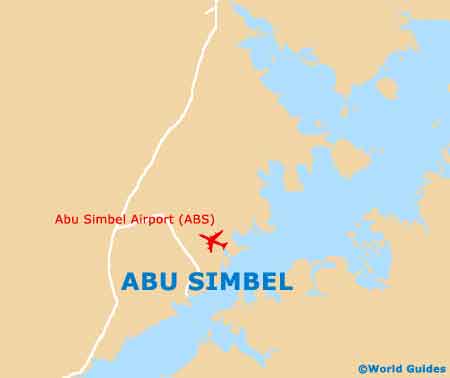 Small Abu Simbel Map