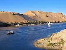 Photo of River Nile leading to Aswan