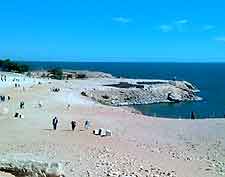 Coastal view, taken next to the Great Temples