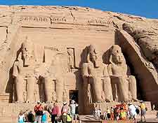 View of the Temple of Rameses II
