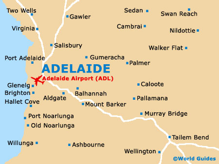 Small Adelaide Map