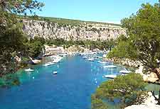 Scenic picture of harbour