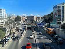 Photo showing traffic in Chevalley area of Algiers