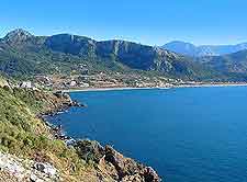 Coastal bayfront view