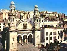 View of grand architecture in the Casbah area