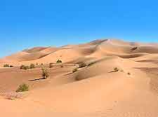 Grand Erg Oriental view, showing the breathtaking sand dunes