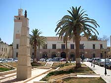 Picture of the General Peoples Congress Building in Benghazi, Libya