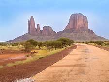 View of the Hombori area in Mali