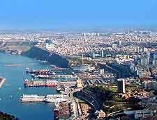 View of the stunning Oran shoreline