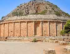 Photograph showing ancient remains at Tipaza