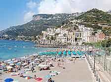 Further view of the beachfront