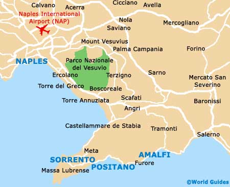 Small Sorrento Map