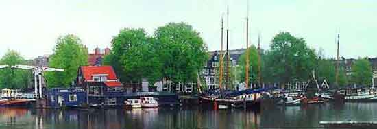 View across a canal