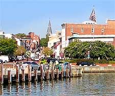 Further view of the waterfront and Dock Street