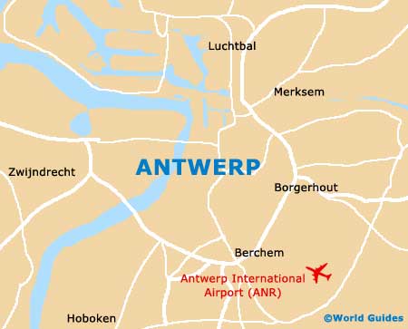 Small Antwerp Map
