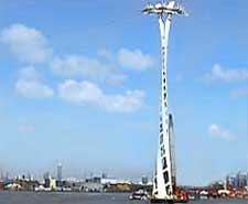 View of the Thames Emirates Towers