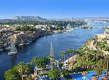 Photo showing the River Nile
