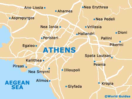 Small Athens Map