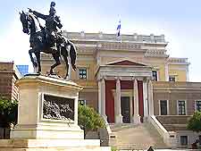 Further photo of the National Historical Museum (Old Greek Parliament)