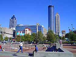 Atlanta City Center View