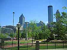 Photo showing an area of Atlanta