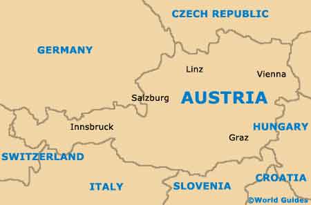 Austria map