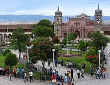 Different view of the Plaza de Armas