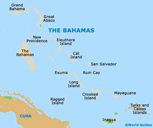 Bahamas Map