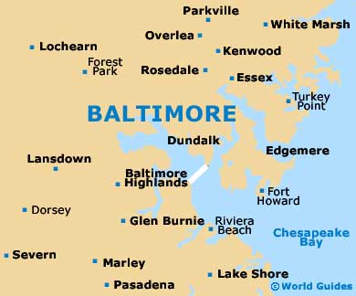 Small Baltimore Map