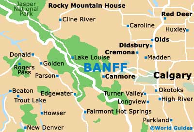 Small Banff Map