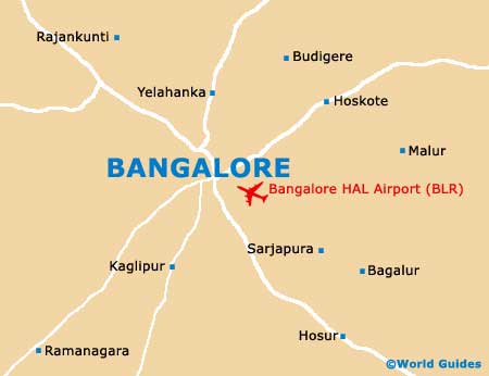 Small Bangalore Map