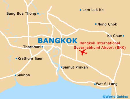 Small Bangkok Map