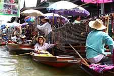 Picture of Floating Market at Samut Songkhram