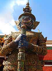 Photo of famous palace guardian