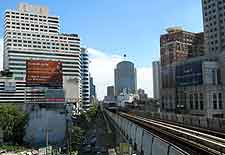 Picture of the skytrain