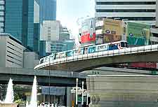 Photo of the skytrain