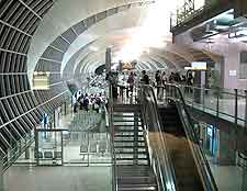 Interior picture of Suvarnabhumi Airport