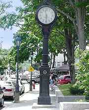 Image of the Village Green Street Clock