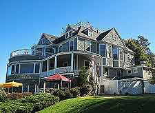 Picture of popular hotel, overlooking the coast