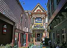 Picture of shops and restaurants