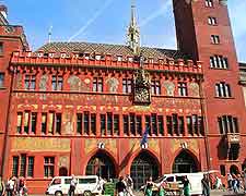Picture of Basel City Hall on the Marktplatz