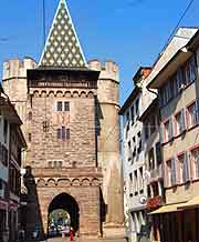 Photo of the historic Spalentor gateway