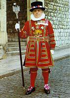 Picture of a Beefeater in State Uniform
