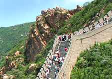 Aerial picture of the Great Wall of China